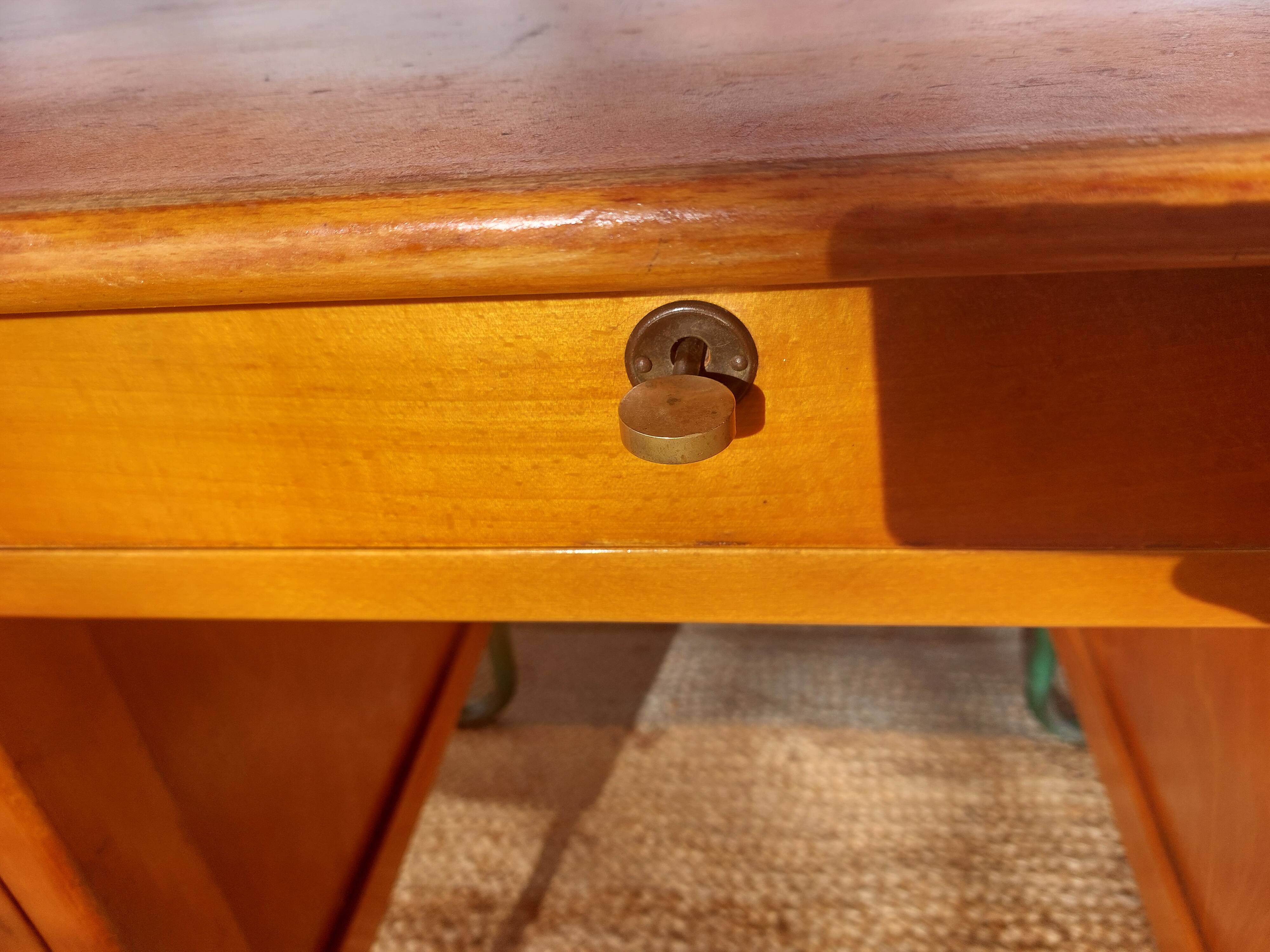 Vintage schoolmaster's desk