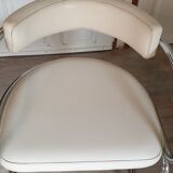 White 70s chair