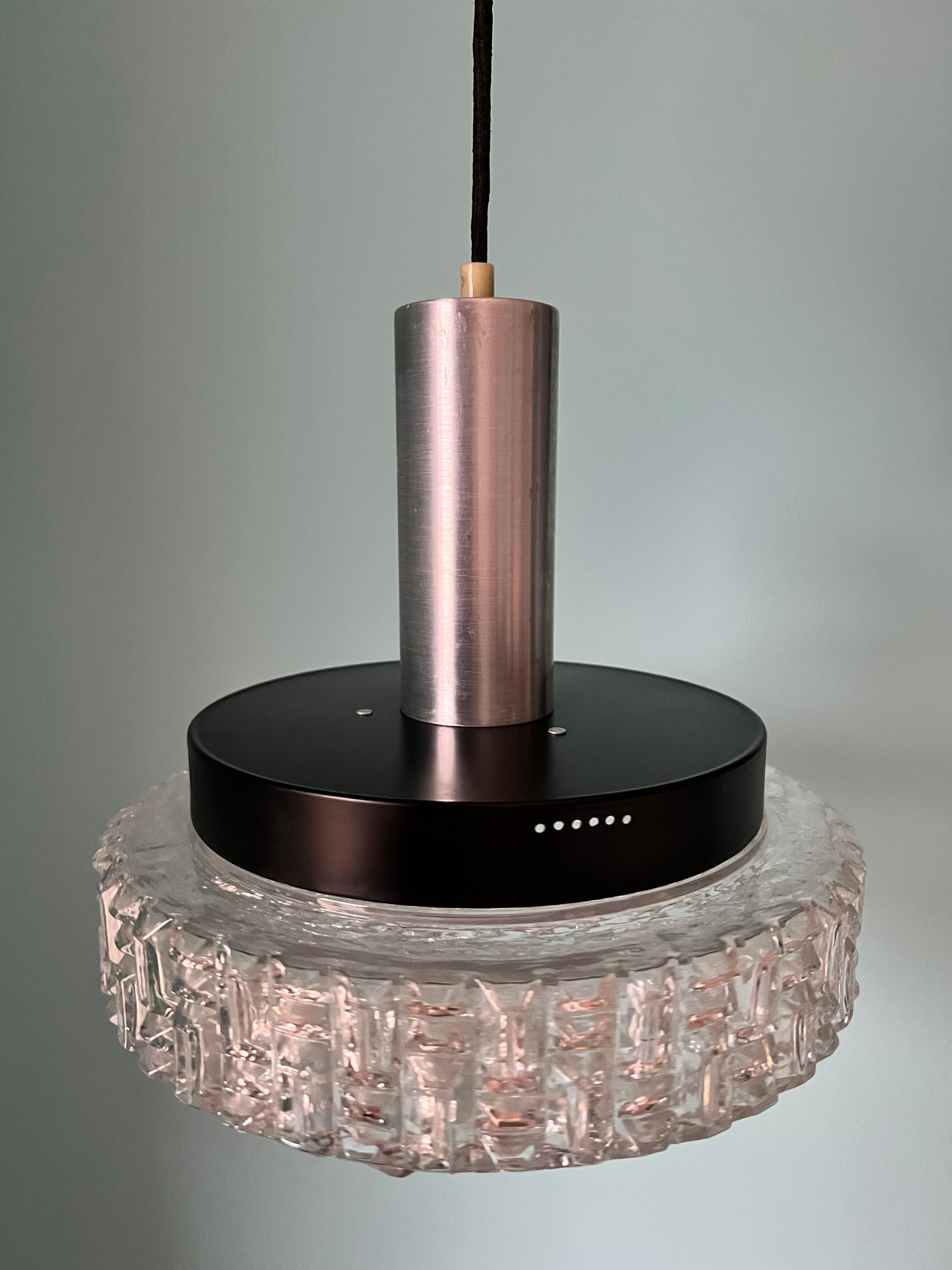 Art deco lamp / mid century lamp / 1960s / ceiling pendant lamp