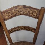 4 antique bistro chairs
