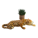 Porcelain statue leopard vintage