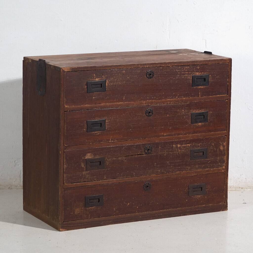Antique Japanese chest of drawers – Meiji/Taishō period (c. 1890-1926) #50