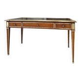 Directoire style flat desk in cherry wood, 20th century.