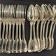 Set of 16 silver-plated cutlery pieces by Christofle and J Cassés&cie