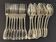 Set of 16 silver-plated cutlery pieces by Christofle and J Cassés&cie