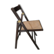 Chaise pliante cannée