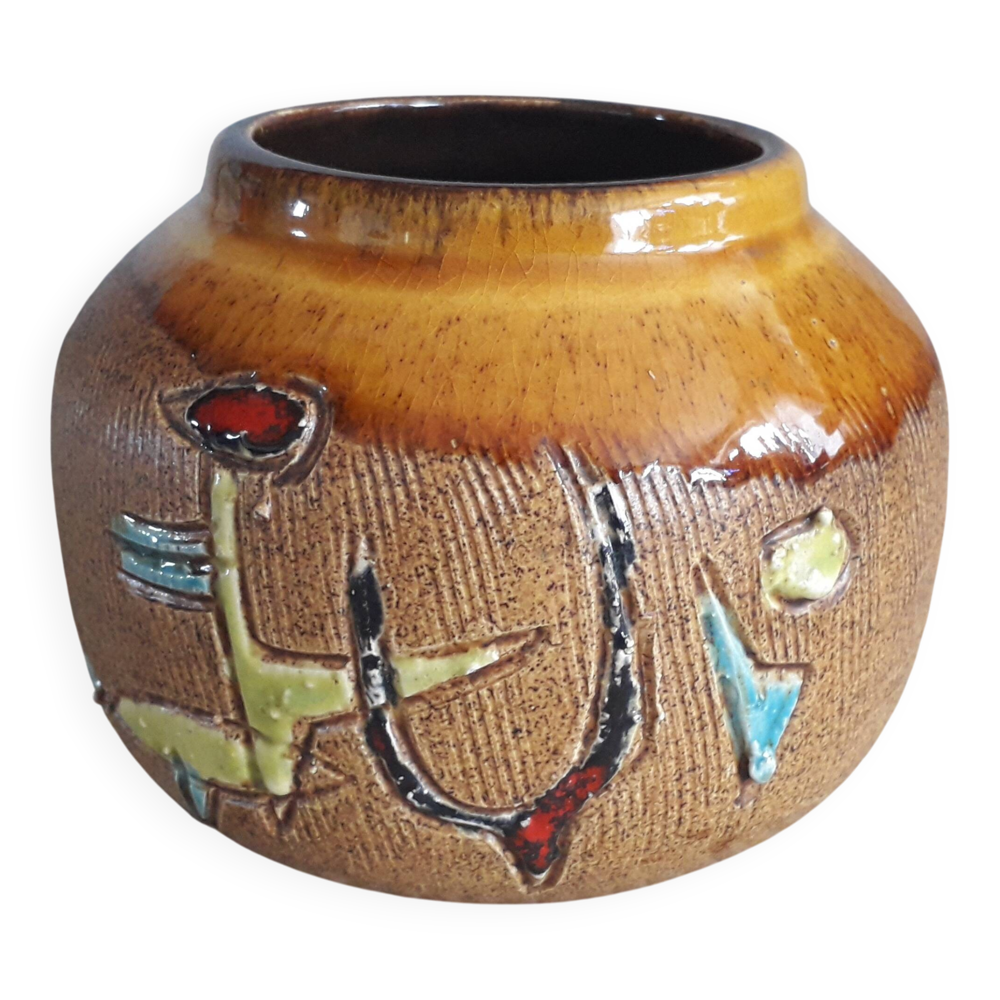 Vase vintage très original