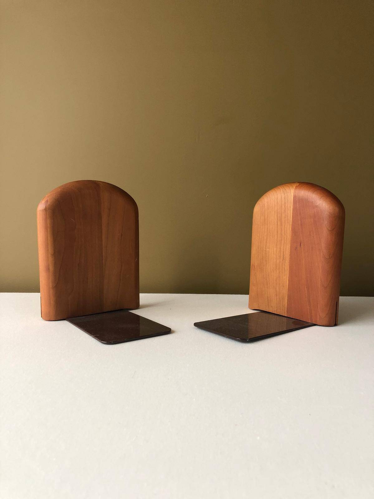 Pair of large Scandinavian bookends