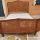 Lit corbeille cannage style Louis XV début XXeme