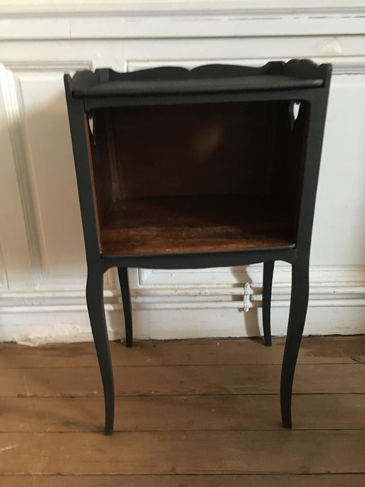 Table de chevet rustique chic