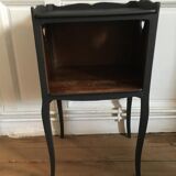 Chic rustic bedside table
