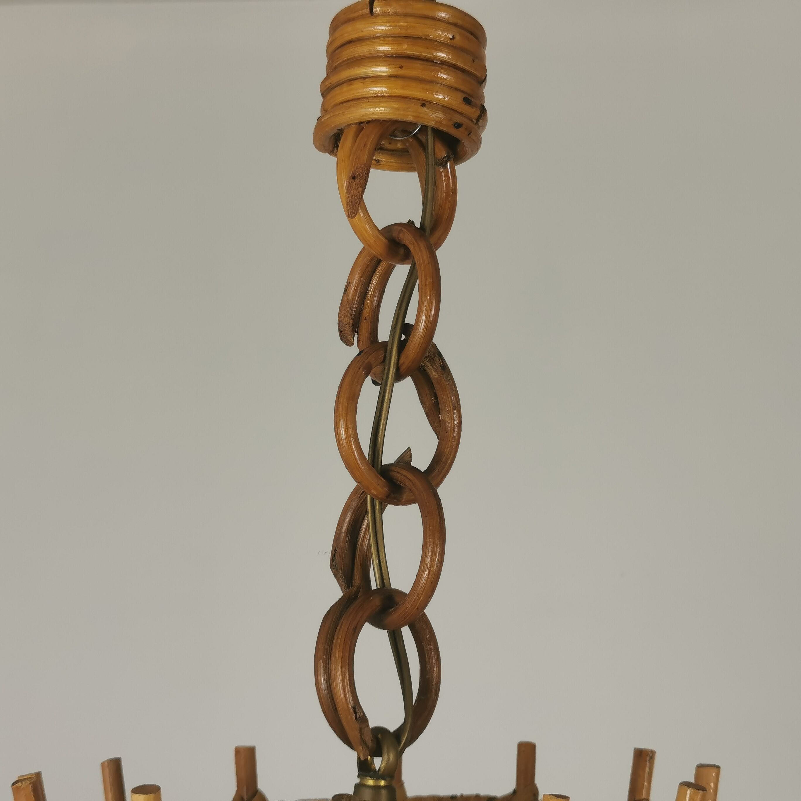 Rattan pendant light 60