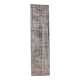 2x9 Narrow Turkish Vintage Runner Rug, 72x274Cm