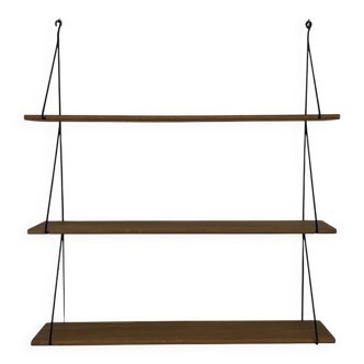Etagère String en bois et métal, années 60