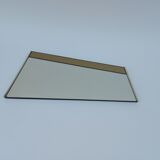 Asymmetric mirror from the 70's 40x80cm
