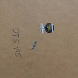 Grand miroir vénitien en mosaïque trapèze du XXe siècle avec guirlandes en laiton