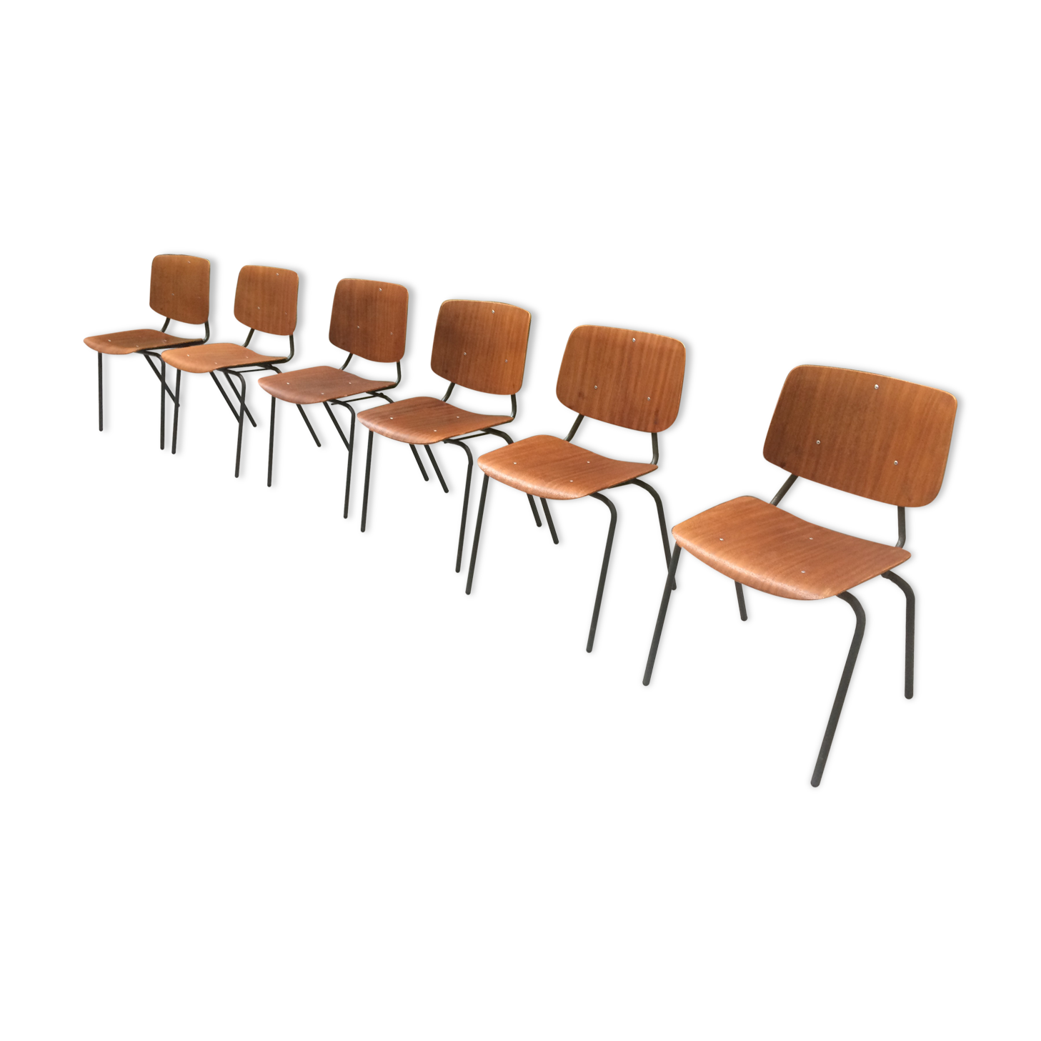 6 chairs from Kho Liang Netherlands