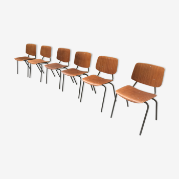 6 chairs from Kho Liang Netherlands