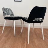 Duo of restored chairs