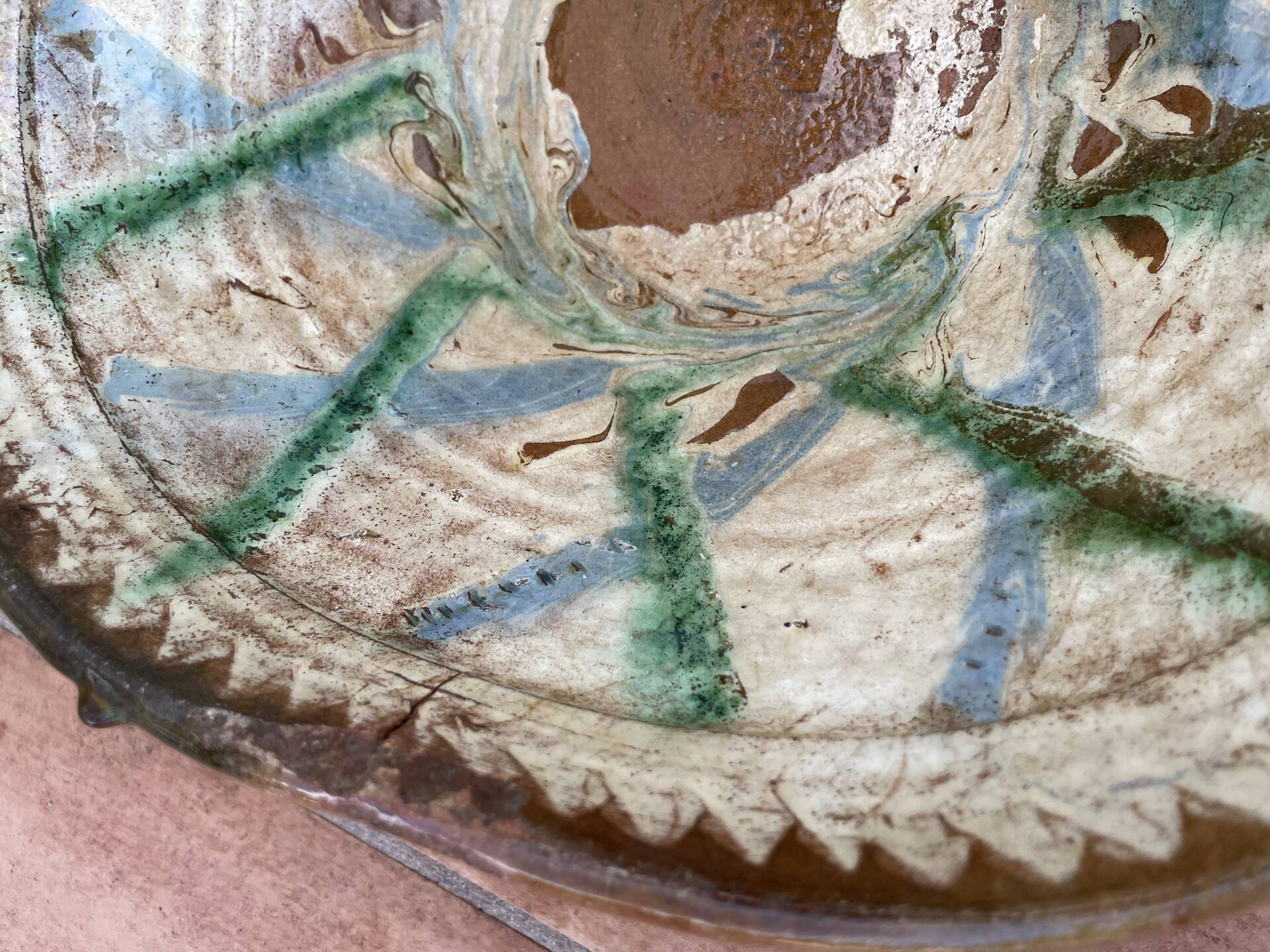 Spanish/Mediterranean ceramic bowl