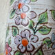 Large ceramic roller vase from Vallauris, 1960s