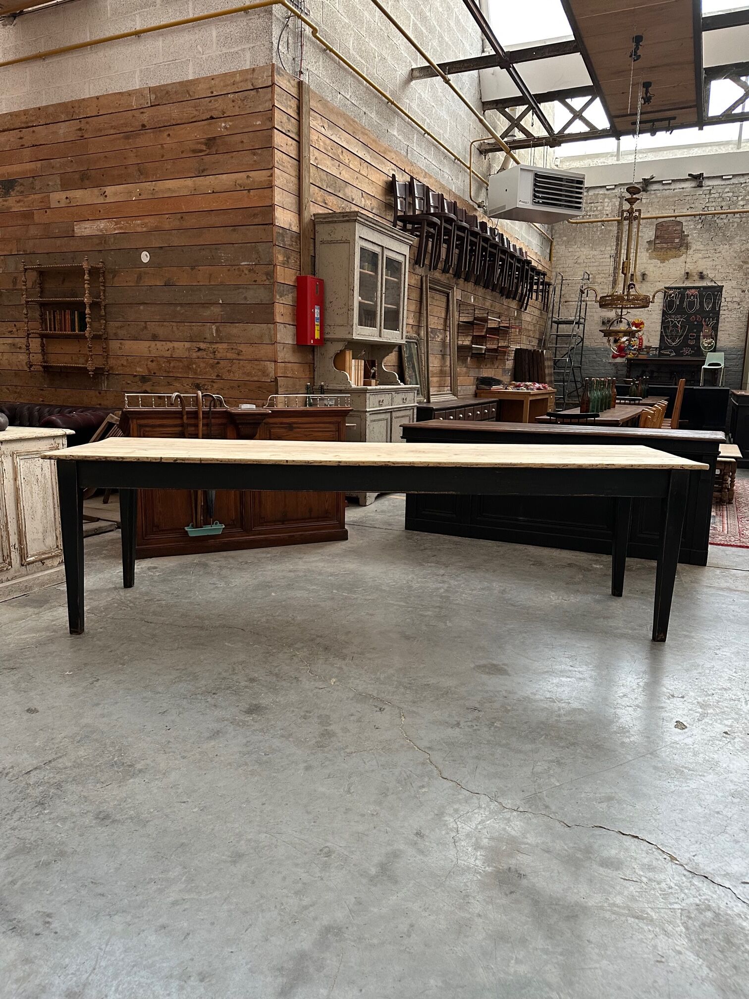 Farmhouse table early twentieth century