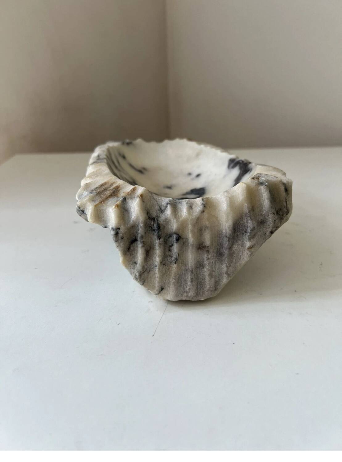 Cendrier, vide poche en pierre, Italie 1950