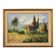 Italian signed painting countryside landscape from 20th century