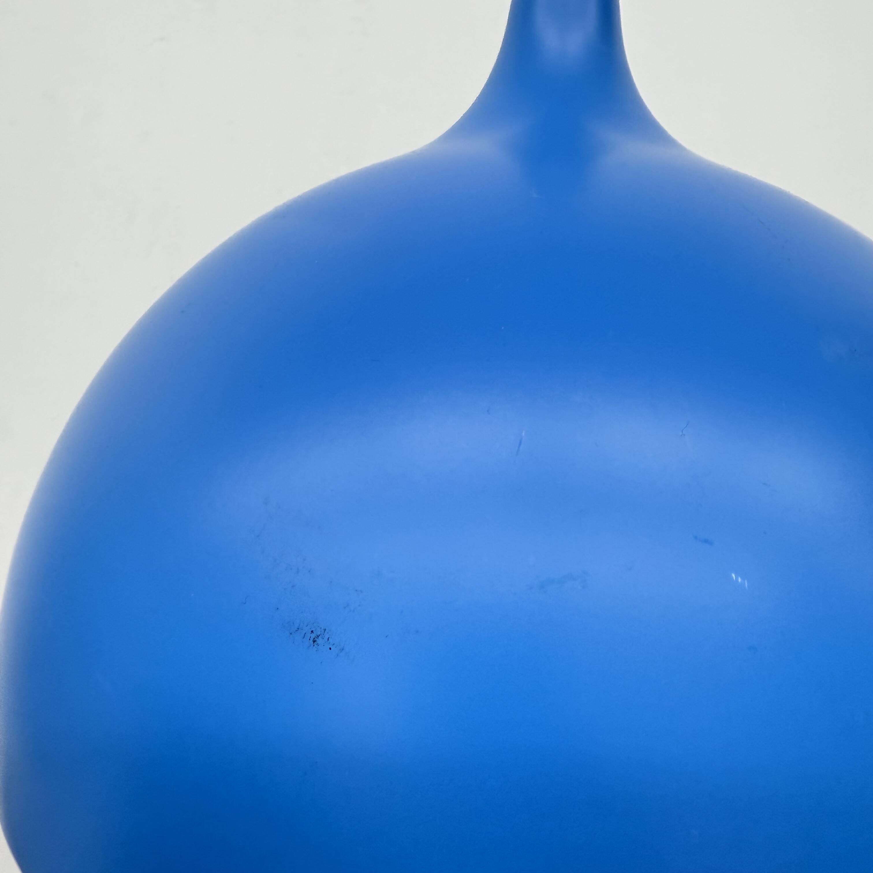 Vintage Space Age Blue Ceiling Lamp Väster by Knut Hagberg for Ikea, Sweden