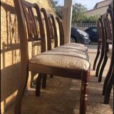 Set of 6 English style chairs