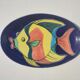 Plat ceramique poisson