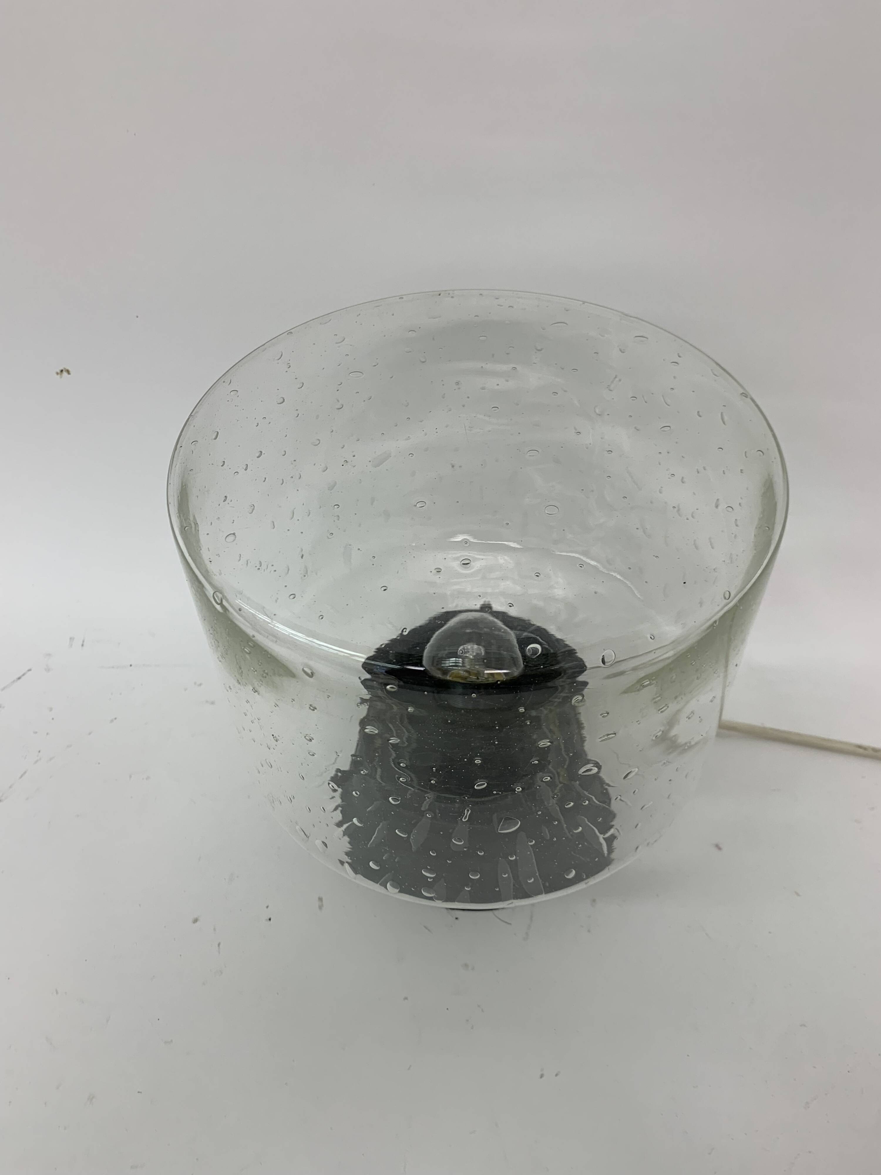 Mid-century design glass ceiling lamp, 1960’s