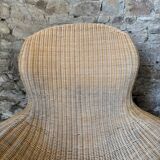 Storvik wicker and rattan lounge chair by Carl Ojerstam for IKEA