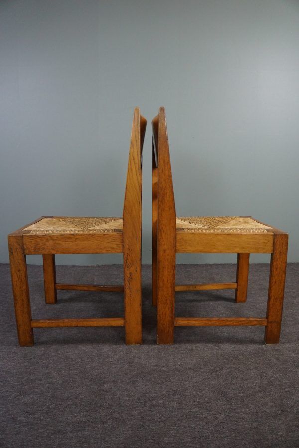 Suite of 4 dining chairs Hague School