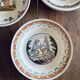 19th Century Plates Popular Faience Moulin des Loups & Hamage
