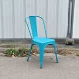 Set of 6 Tolix garden chairs