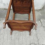 Side table with two trays
