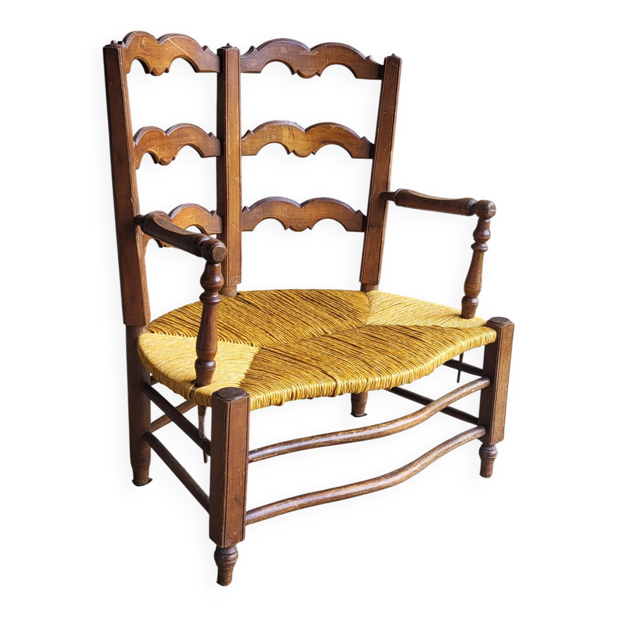 19th century Provençal Radassier armchair