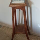 Solid wood console