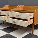 set of 2 nightstands from the 60s