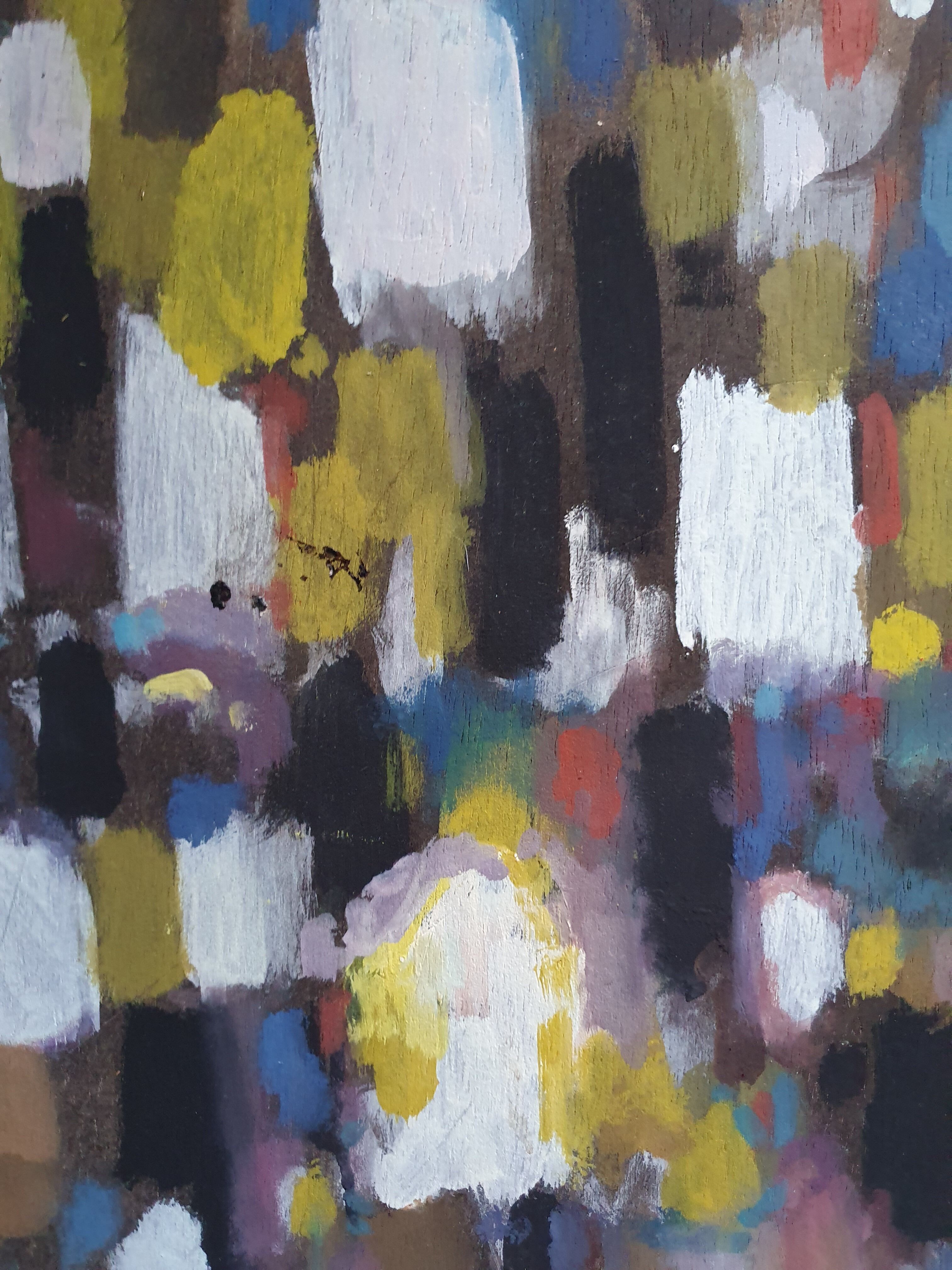 Huile sur bois