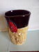 Vintage ceramic vase from the 70s