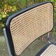 Chaise Cesca modèle b32 en chrome et noir par Marcel Breuer