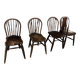 Set of 4 Windsor chairs