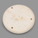 Bol Voltero in travertine by Pier Alessandro Giusti and Egidio Di Rosa for Up & Up, 1970s.