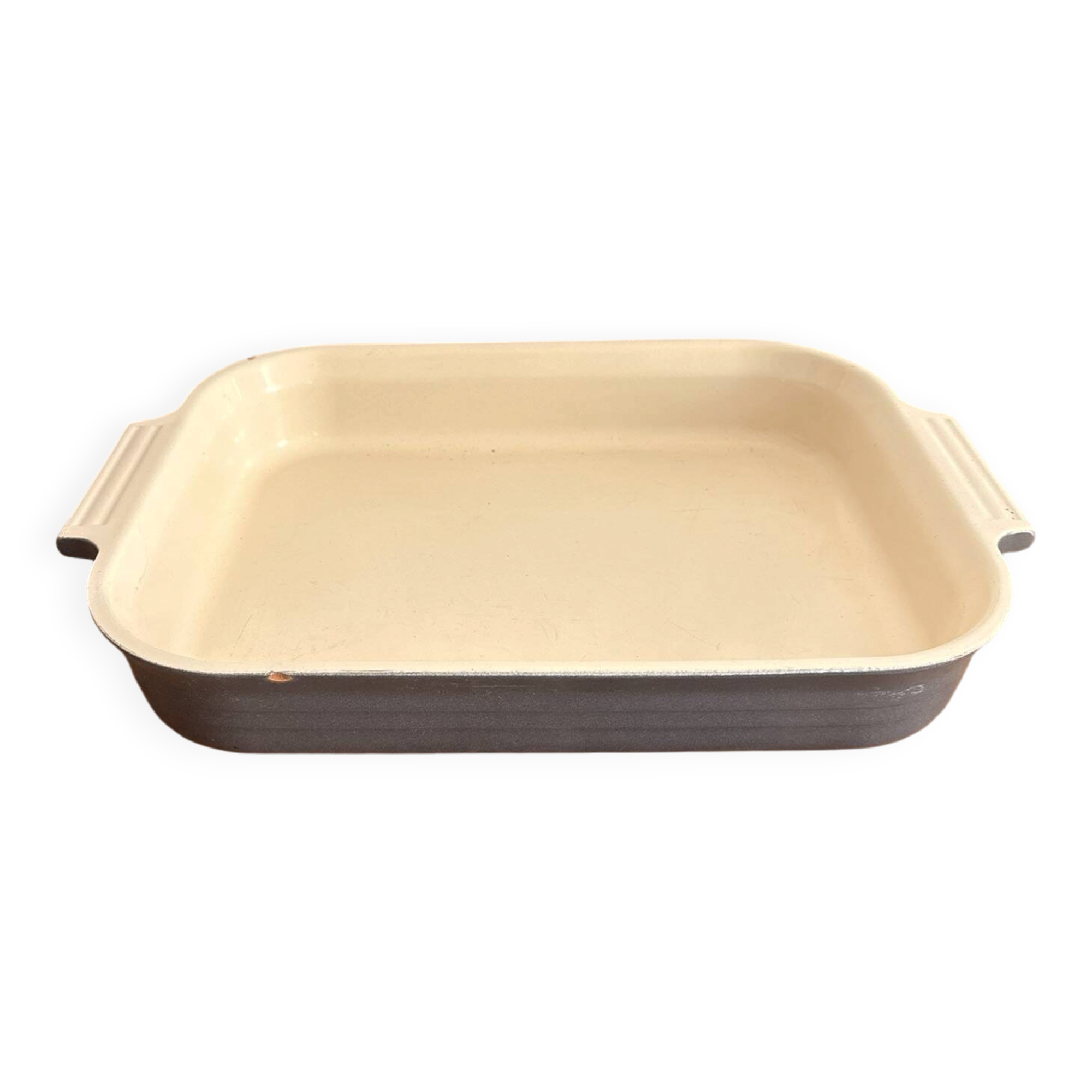 Le Creuset Grey Enamelled Cast Iron Rectangular Roasting Dish 32cm