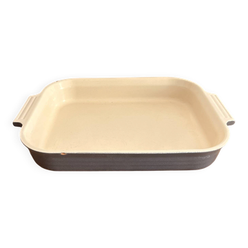 Le Creuset Grey Enamelled Cast Iron Rectangular Roasting Dish 32cm