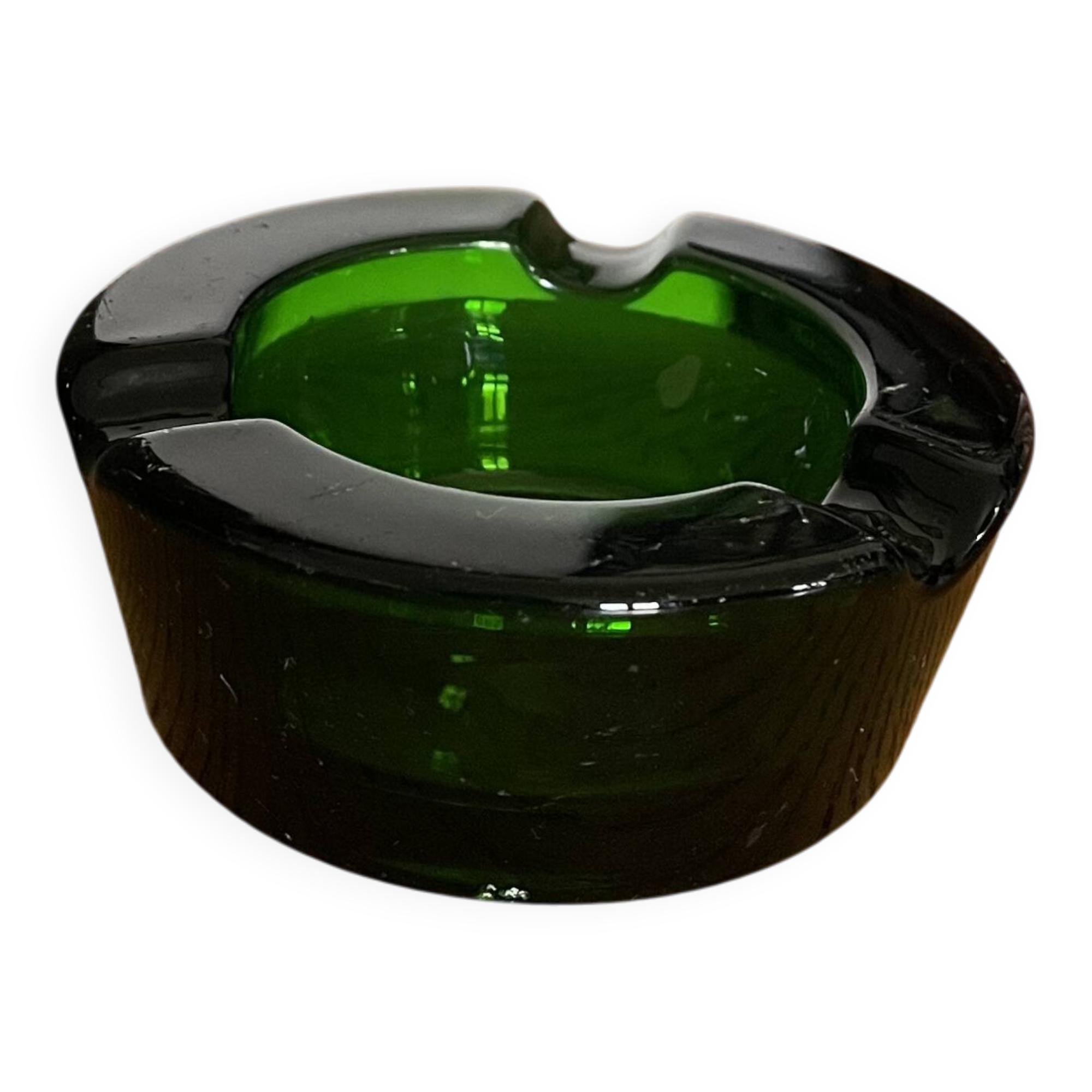 Vintage block ashtray from the 1960s.