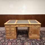 Classic English Teak Wood Desk