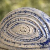 Decorative ceramic snail – Unique signed piece